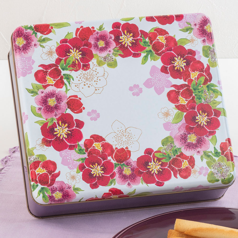 ヨックモック「カドー ドゥリベール」とアレンジメントのセット