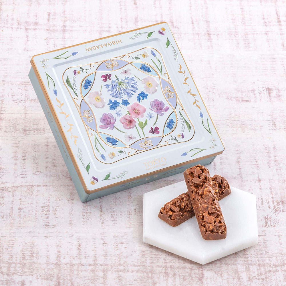 東京フラワーブーケ「チョコクランチ」とアレンジメントのセット