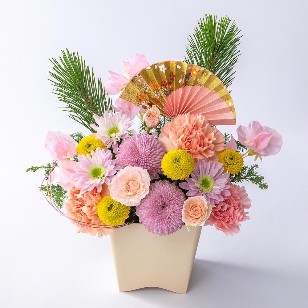 お正月 アレンジメント「花凛（かりん）」