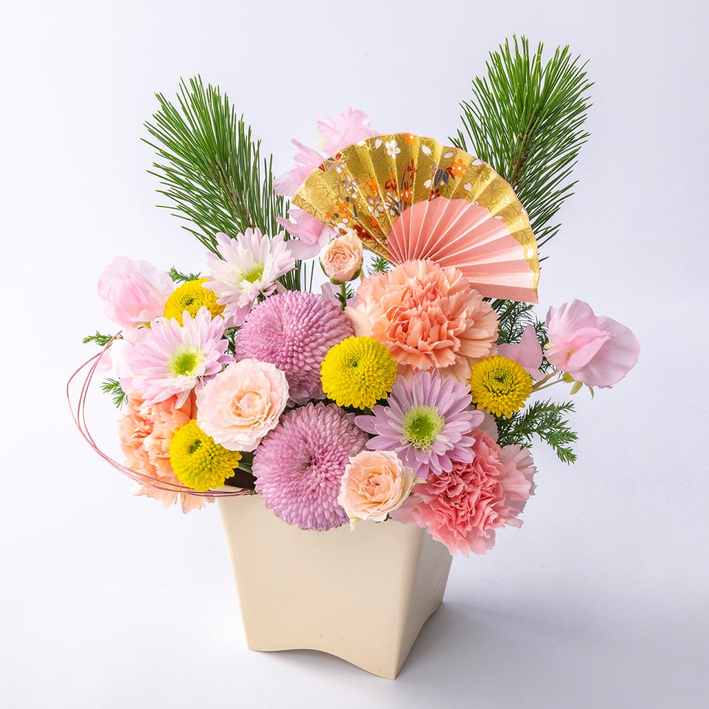 お正月 アレンジメント「花凛（かりん）」
