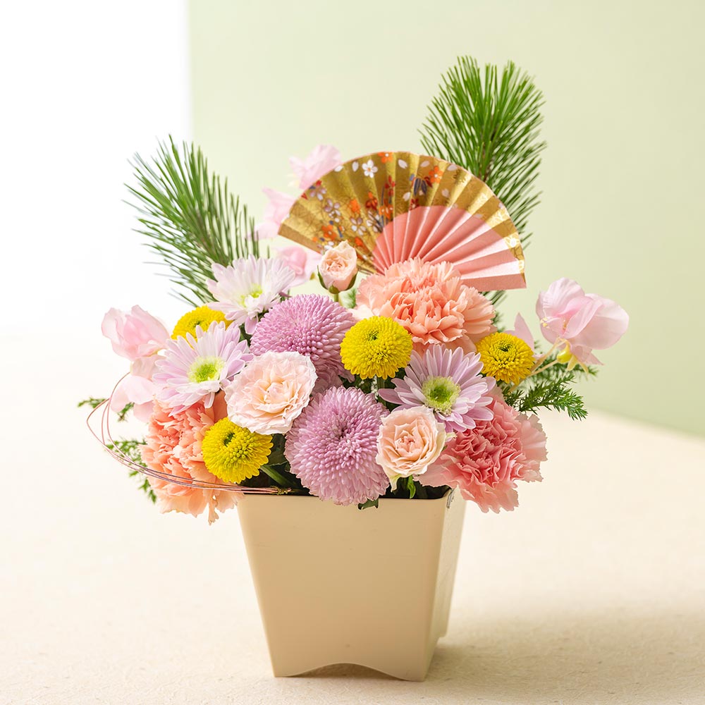 お正月 アレンジメント「花凛（かりん）」