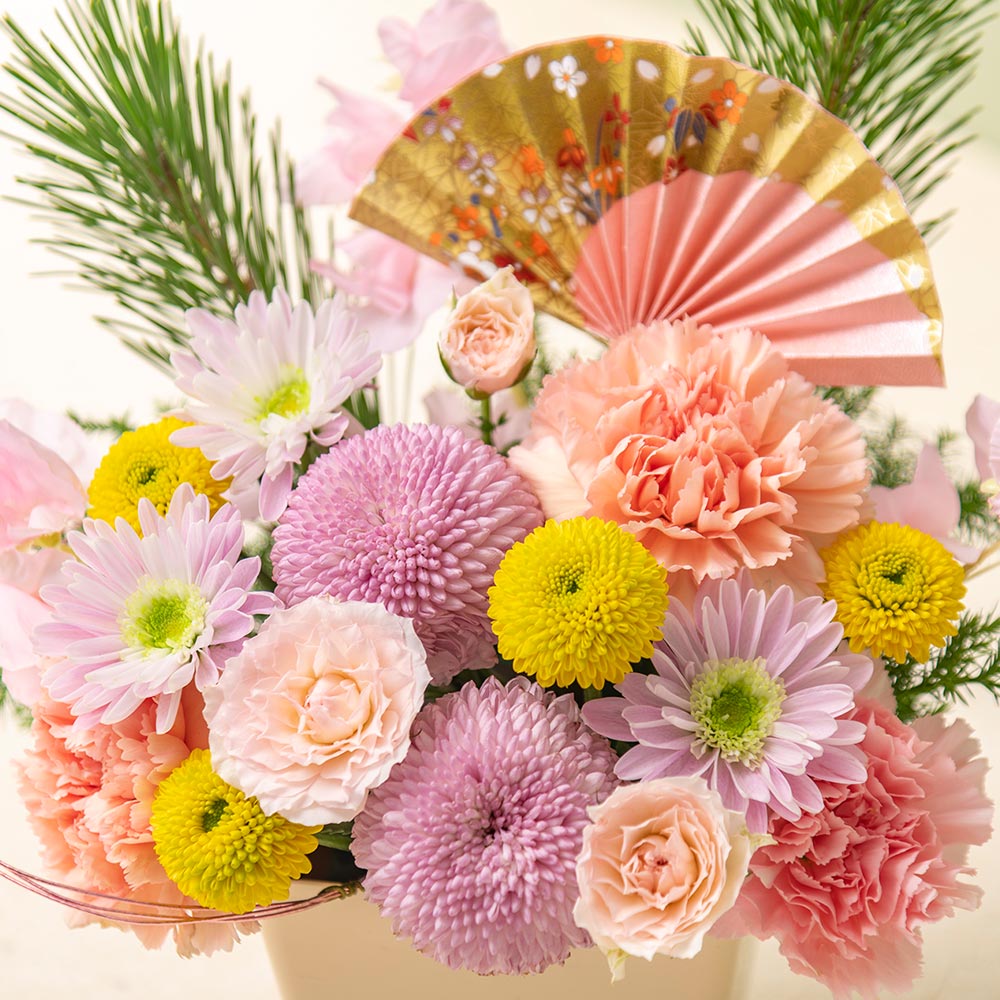 お正月 アレンジメント「花凛（かりん）」