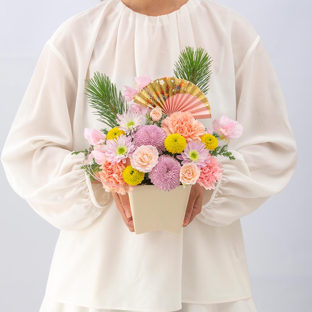 お正月 アレンジメント「花凛（かりん）」