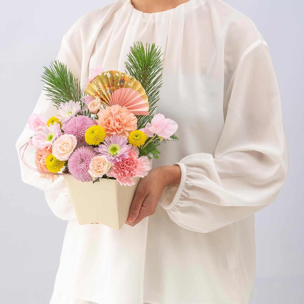 お正月 アレンジメント「花凛（かりん）」