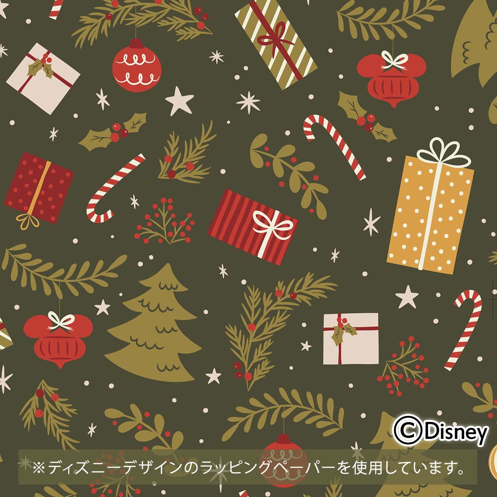 クリスマス ディズニー そのまま飾れるブーケ「ホリデーギフト（ミッキーマウス）」