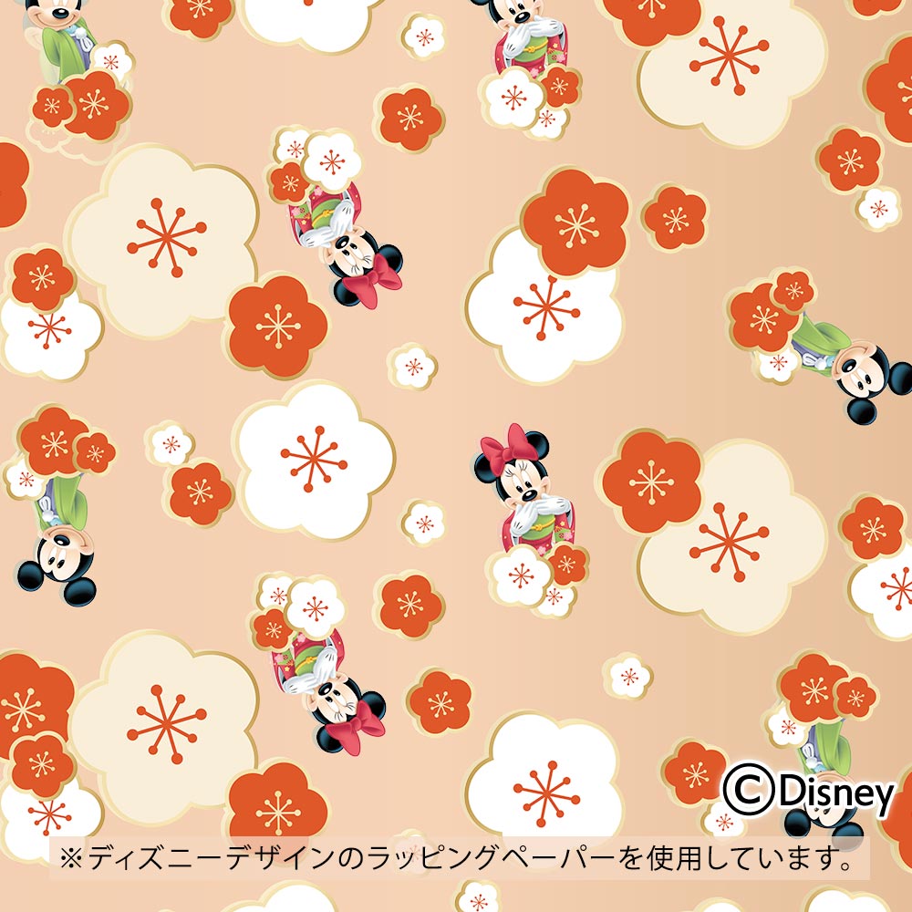お正月 ディズニー そのまま飾れるブーケ「謹賀新年（ミッキー＆ミニー）」