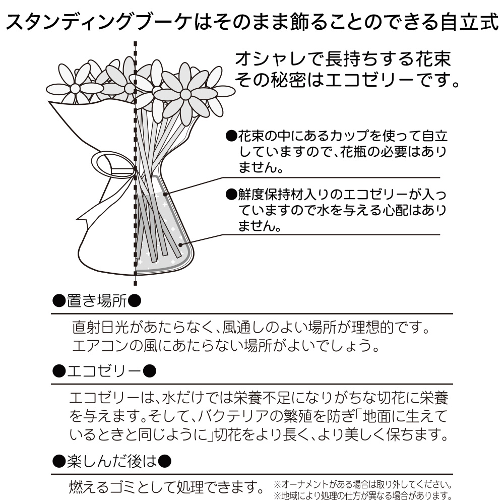 10月旬の花 秋バラ そのまま飾れるブーケ（ミックス・S）