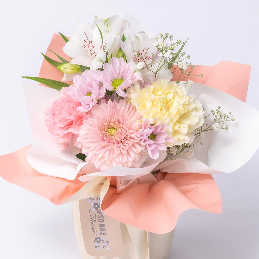 【お供え用】 O・SO・NA・E flower 「冬のそのまま飾れるブーケ」