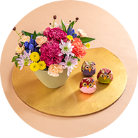 お花とギフトのセット