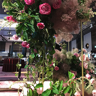 New 統一感あるデザイン装花