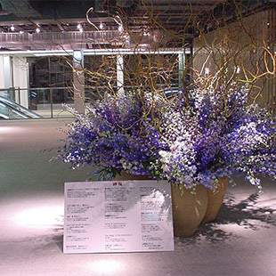 New エントランスなどのオブジェ装花