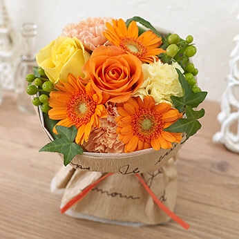 そのまま飾れるブーケ