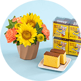 お花とギフトのセット