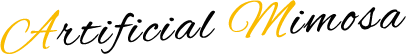 artificial mimosa
