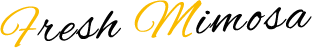 fresh mimosa