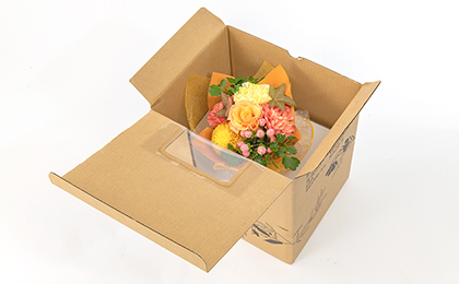 専用の箱であんしん配送