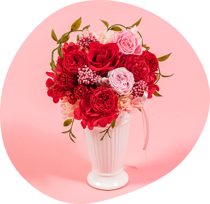 ブリザーブドフラワー・アーティフィシャルフラワー