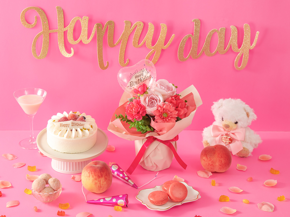 そのまま飾れる推し色ブーケ ピンク(桃色)