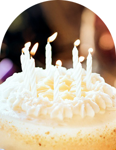 誕生日ケーキ