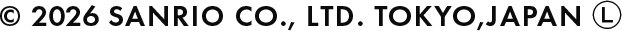 © 2026 SANRIO CO., LTD. TOKYO,JAPAN Ⓛ