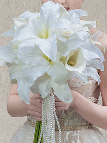 レンタルブーケ「ブラン・ルミエール」