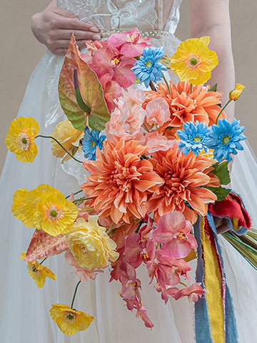 レンタルブーケ「フルール・パレット」