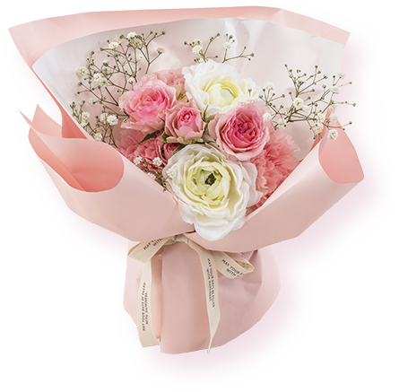 そのまま飾れるブーケ「Floral Happiness」