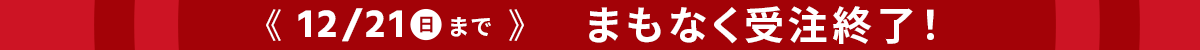 受注終了2025年12月21日