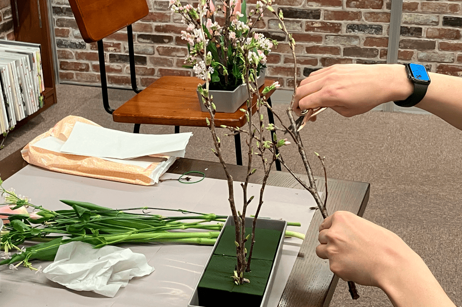 お花のワークショップ体験