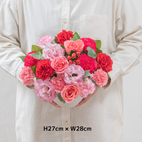 フラワーアレンジメントのバリエーション比較 C