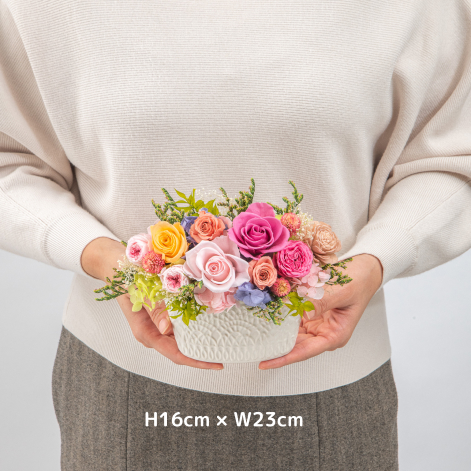 プリザーブドフラワー・アーティフィシャルフラワーのバリエーション比較 B