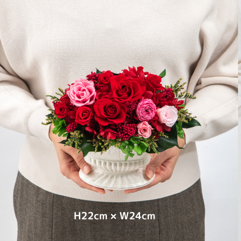 プリザーブドフラワー・アーティフィシャルフラワーのバリエーション比較 C